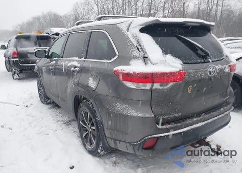 2017 Toyota Highlander Xle from USA, damaged, VIN 5TDJZRFH9HS423440